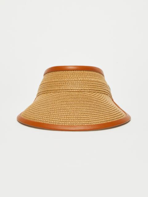 MOGADOR Raffia-look visor