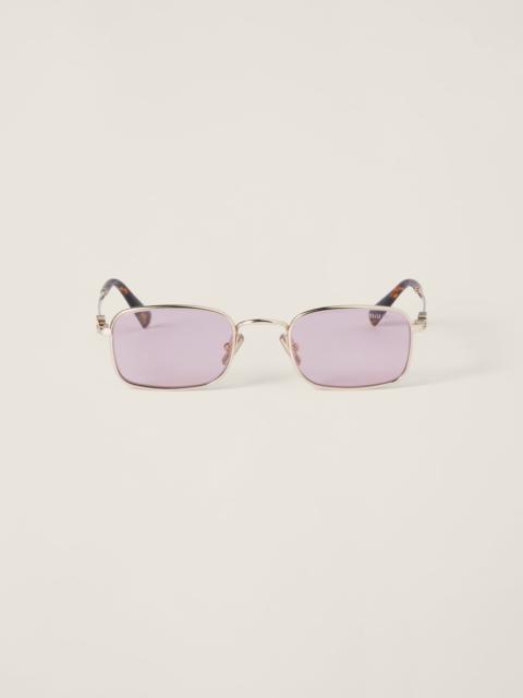 Miu Miu Logo sunglasses