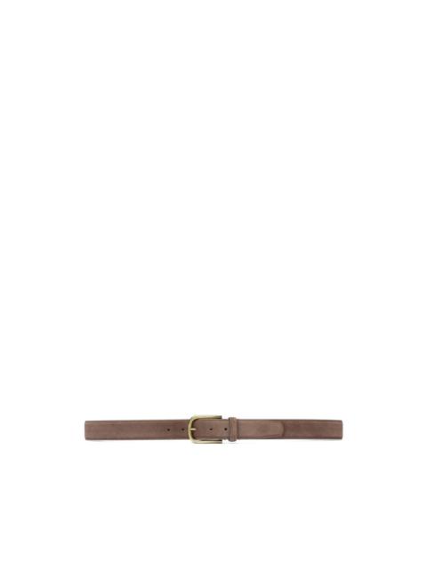 leather buckle belt