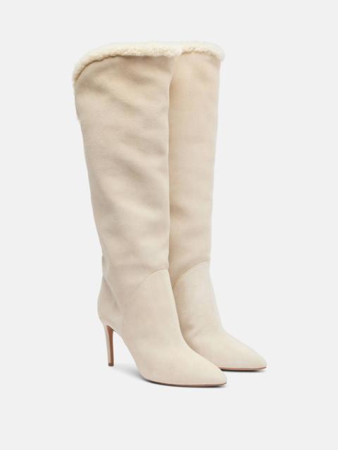 Gaia 85 suede knee-high boots