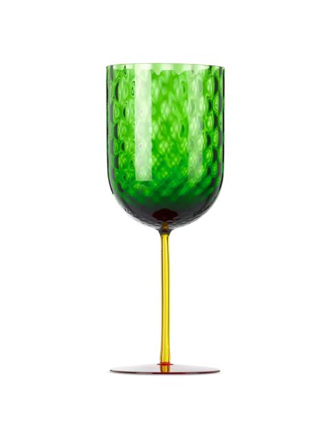 Green Carretto Red Wine Glass