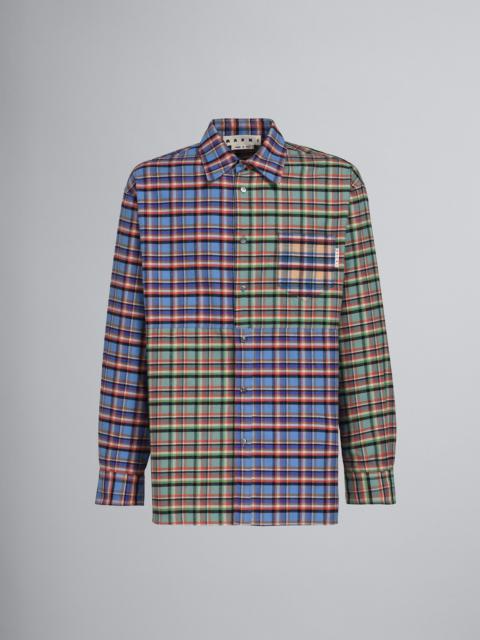 CHECK COTTON FLANNEL SHIRT