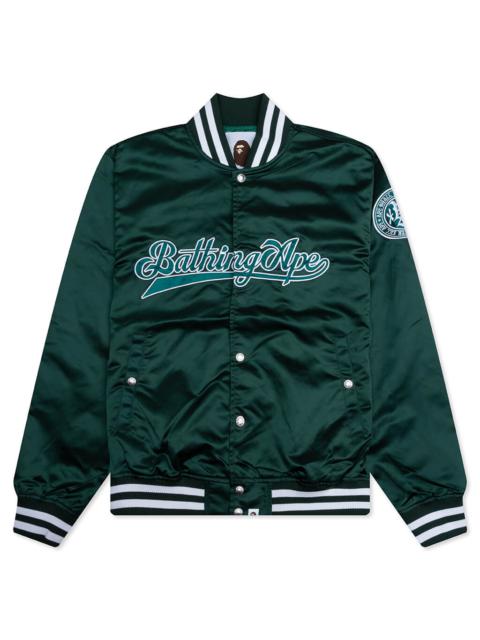 BASEBALL VARSITY JACKET - GREEN