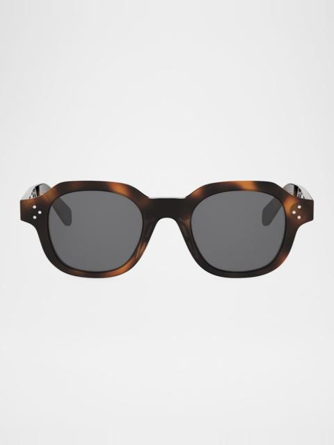 Men's 3 Dots Acetate Square Sunglasses