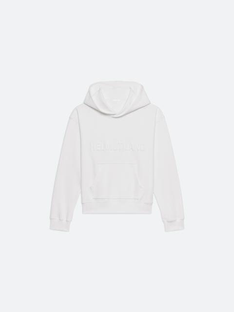 EMBOSSED LOGO HOODIE