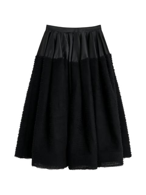 panelled skirt