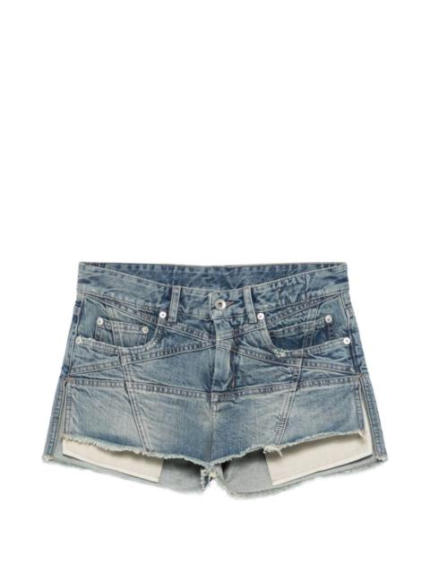 Lana cut-offs denim shorts