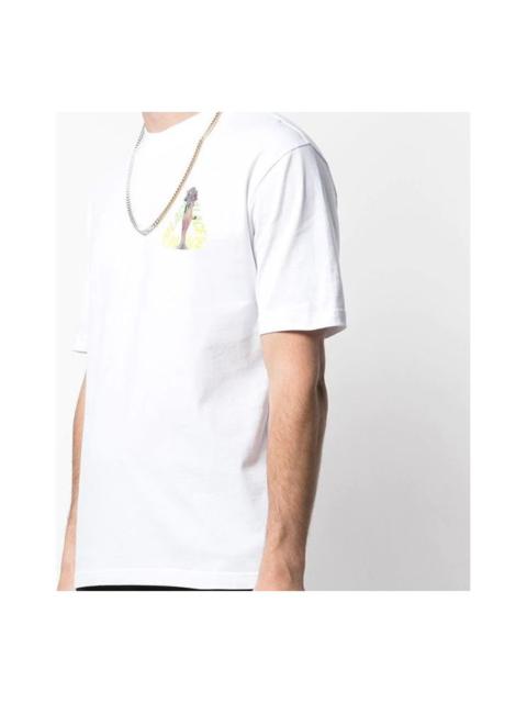 PALACE Unisex Rolls P3 Logo Printing White P17TS130T