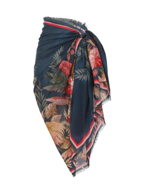 PRINTED COTTON PAREO