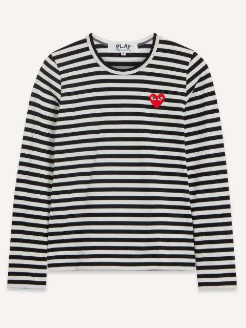 Long-Sleeve Striped T-Shirt