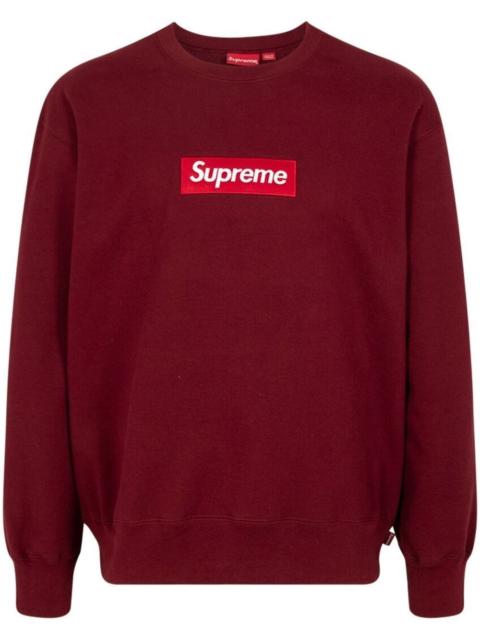Box Logo crew neck sweatshirt