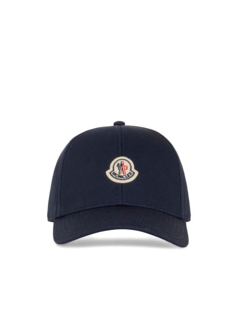 cotton gabardine logo patch cap