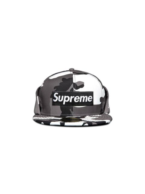 Supreme x WINDSTOPPER Earflap Box Logo New Era 'Snow Camo'