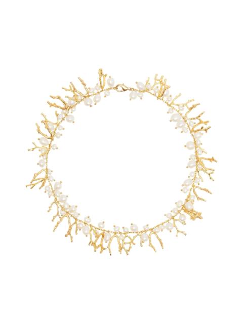 Reverie Coral Pearl Necklace