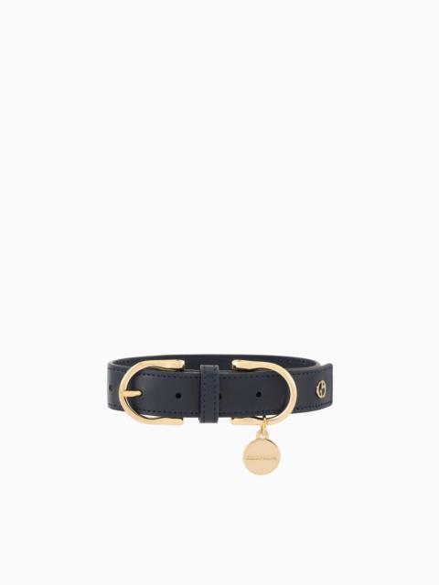 POLDO X GIORGIO ARMANI LEATHER COLLAR