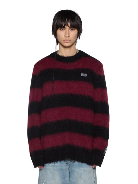 RUGGED MOHAIR KNIT CREWNECK OX