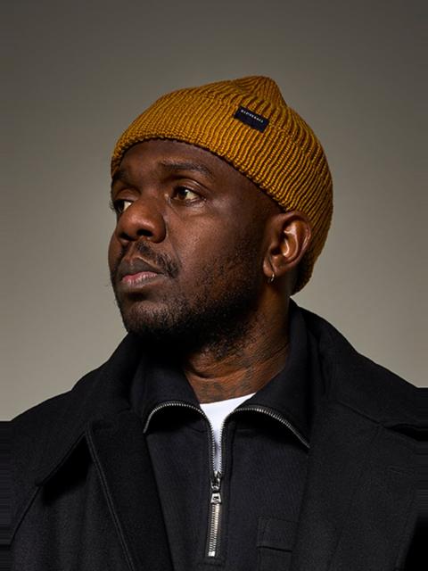 Unisex Merino Wool Watch Cap Mustard