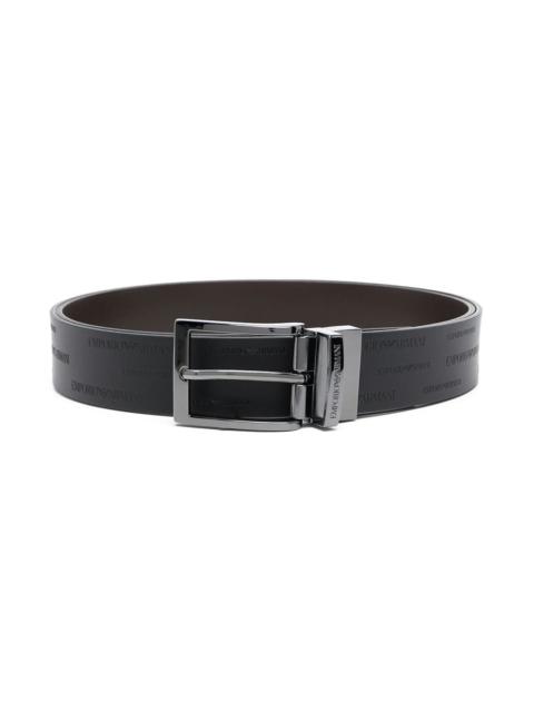 Leather belt