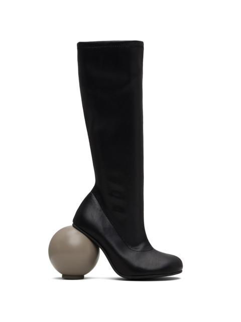 Black Ball Tall Boots