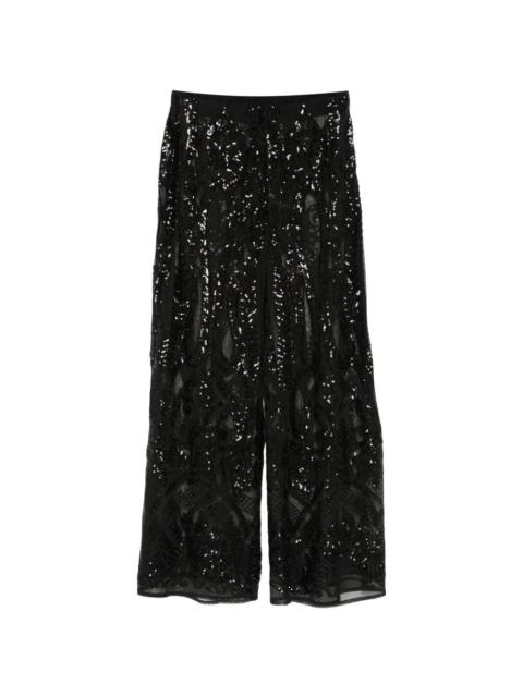 embellished palazzo pants
