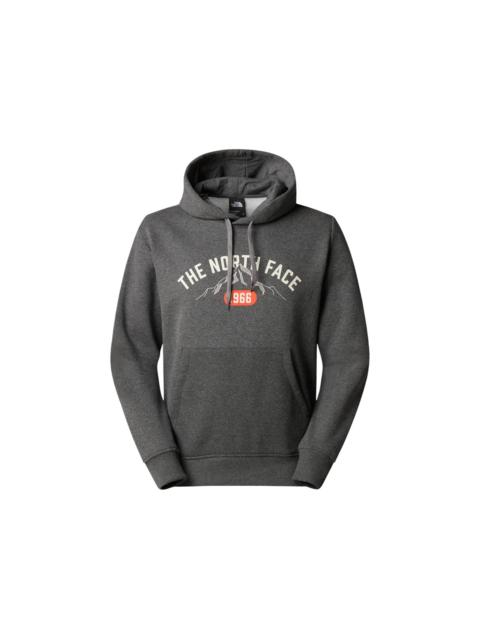 The North Face Varsity Graphic Hoodie Medium Grey Heather