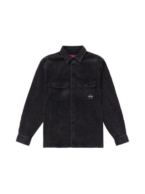 Supreme Corduroy Shirt Shirt (SS22) Black