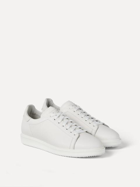 Grained calfskin sneakers