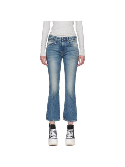 Blue Kick Fit Jeans