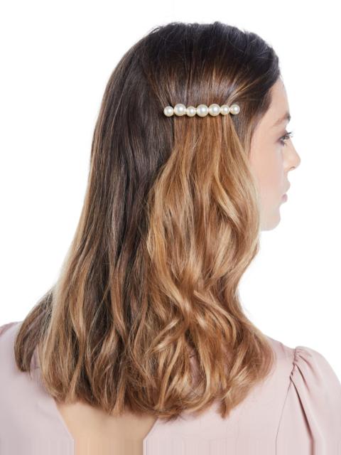 Gretal Glass Pearl Barrette