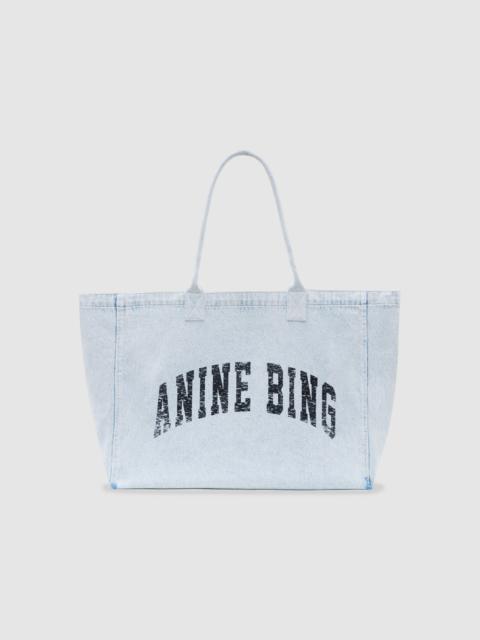 Leo Denim Tote - Lucid Blue