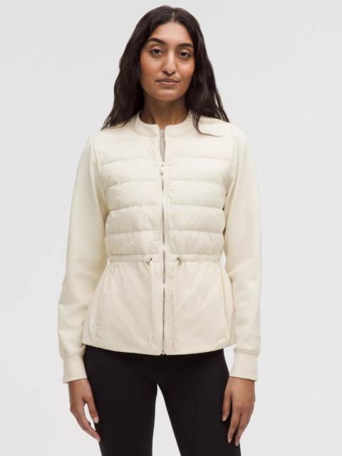 Down-Filled Cinch-Waist Jacket