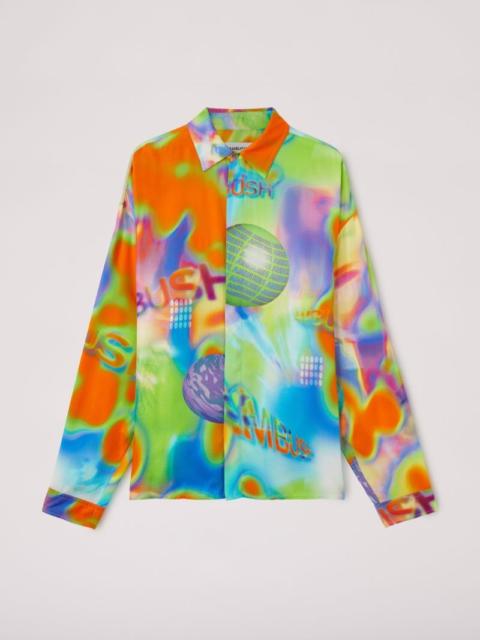 REGULAR FIT LS ALLOVER SHIRT