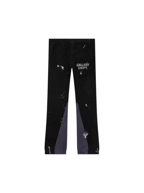Gallery Dept. Logo Flare Sweatpants 'Washed Black'