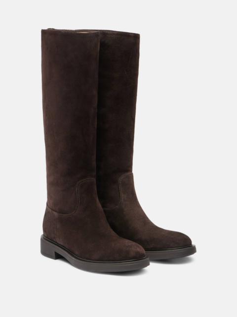 Ascott suede knee-high boots