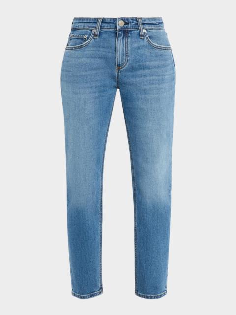 Dre Low-Rise Slim Boyfriend Jeans
