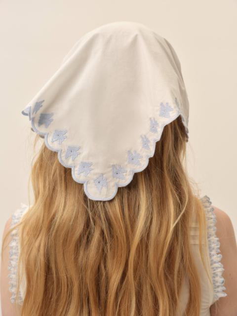 Poppy Poplin Headscarf