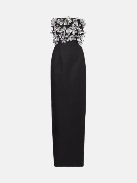 Laelia floral embellished gown