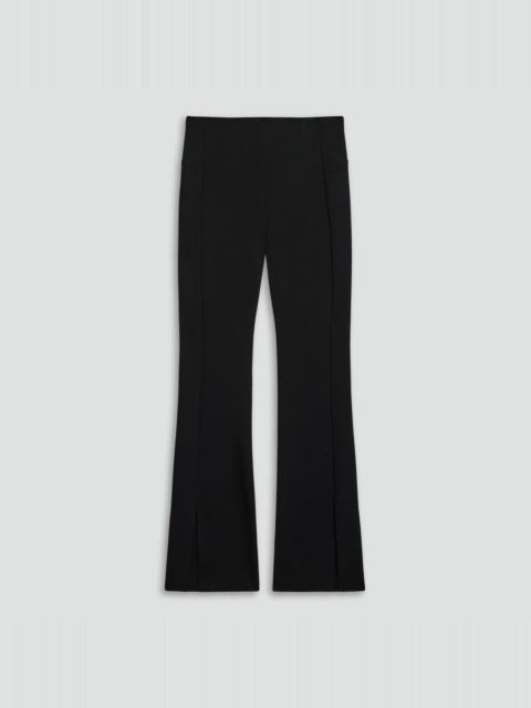 Flared Slit Legging in Motion Ponte