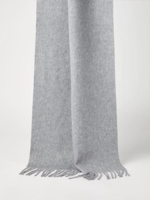 Cashmere double knit scarf