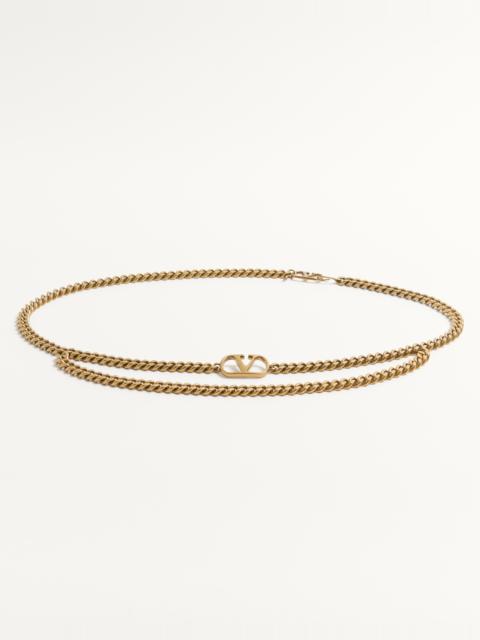 VLOGO SIGNATURE CHAIN BELT