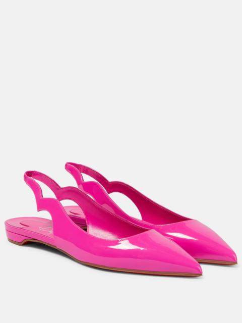 Hot Chickita Sling patent leather ballet flats