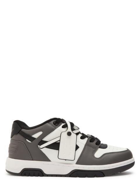 Off-white Out Of Office Panelled Leather Sneakers