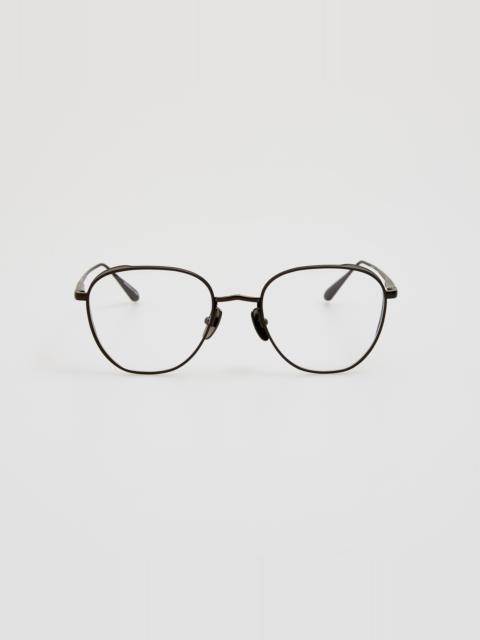 Hardy Oval Optical Frame in Matt Nickel