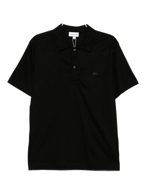 logo-embroidered polo shirt