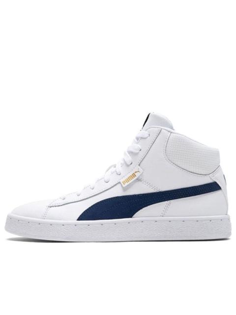 PUMA 1948 Mid Cozy Breathable Mid Tops Casual Skateboarding Shoes Unisex White 359169-08