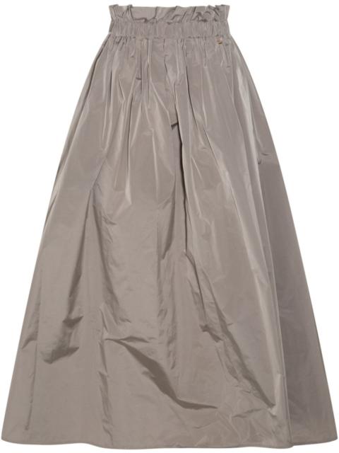 A-line midi skirt
