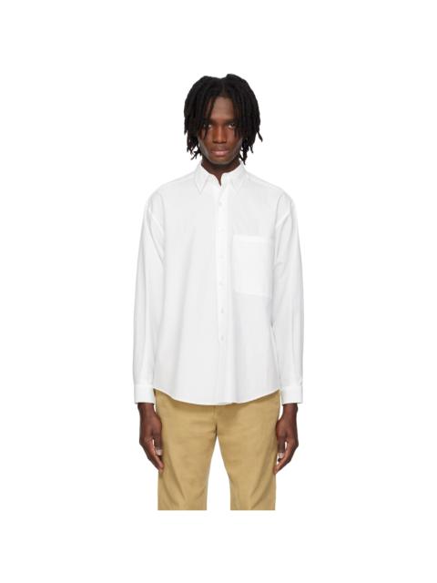 White Washed Finx Twill Big Shirt