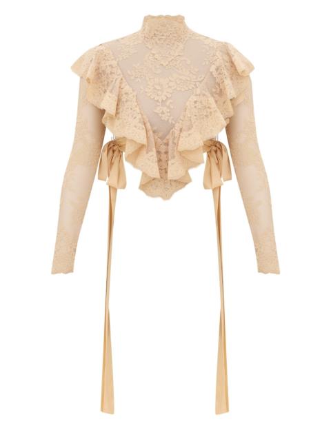 LUNA LACE LONG SLEEVED BODICE