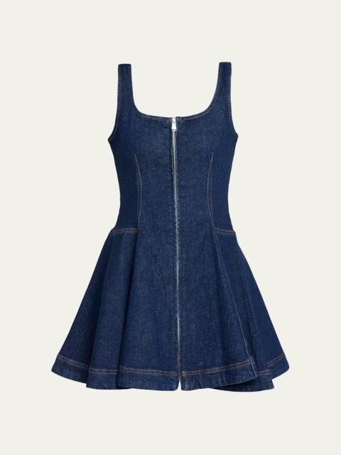 Eleodra Denim Mini Dress