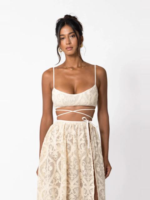 AMARE CROCHET BRALETTE